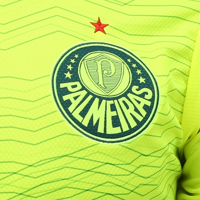 Camisa Palmeiras III 23/24 Puma Masculina - Verde Fluorescente