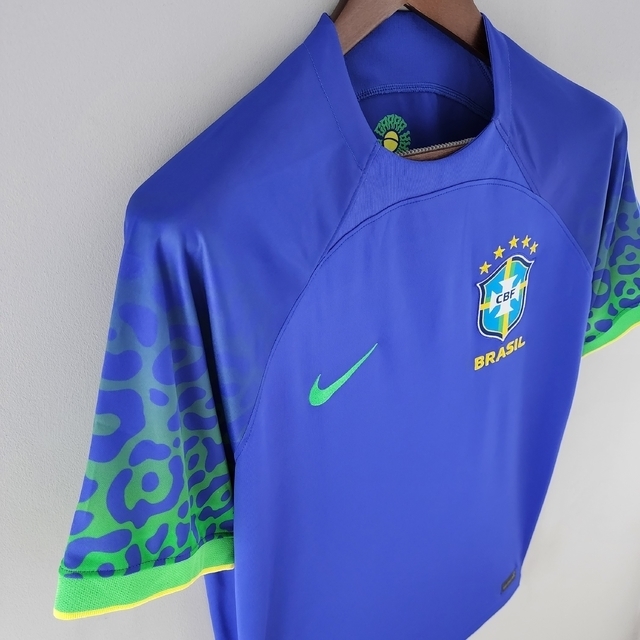 Camisa Brasil II 2022/23 - Torcedor Nike Masculina - Azul