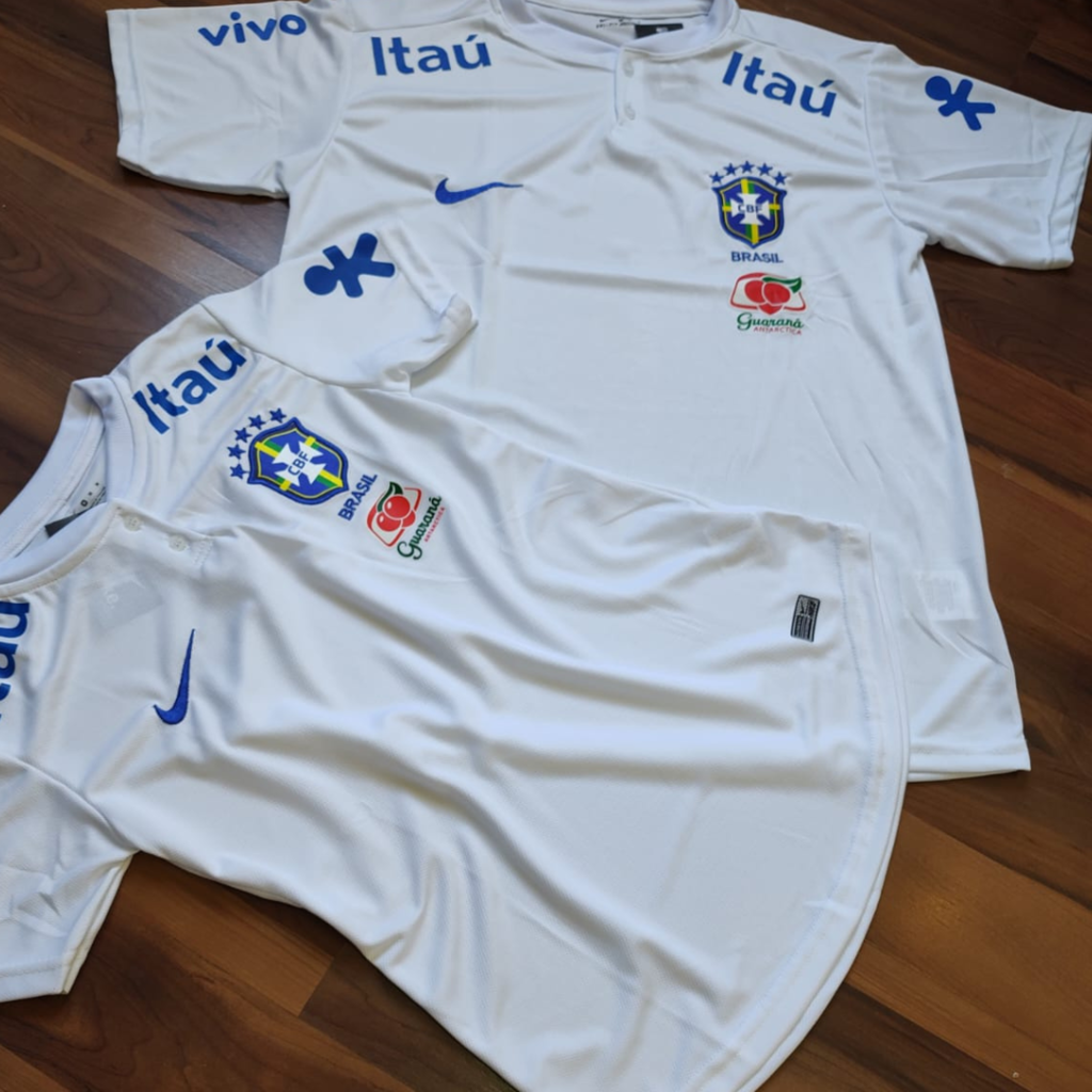 Camisa Seleção Brasileira 2022 - Branca