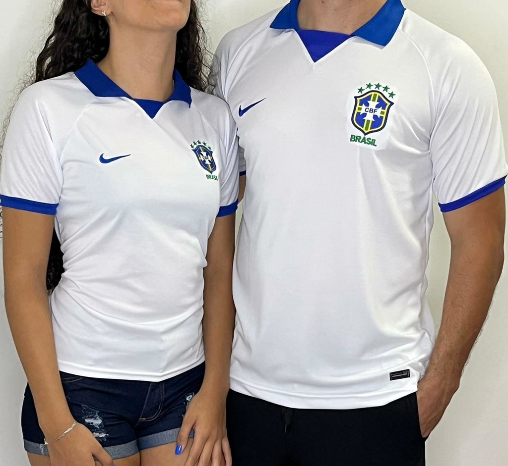 Camisa Seleção Brasileira 2022 - Branca