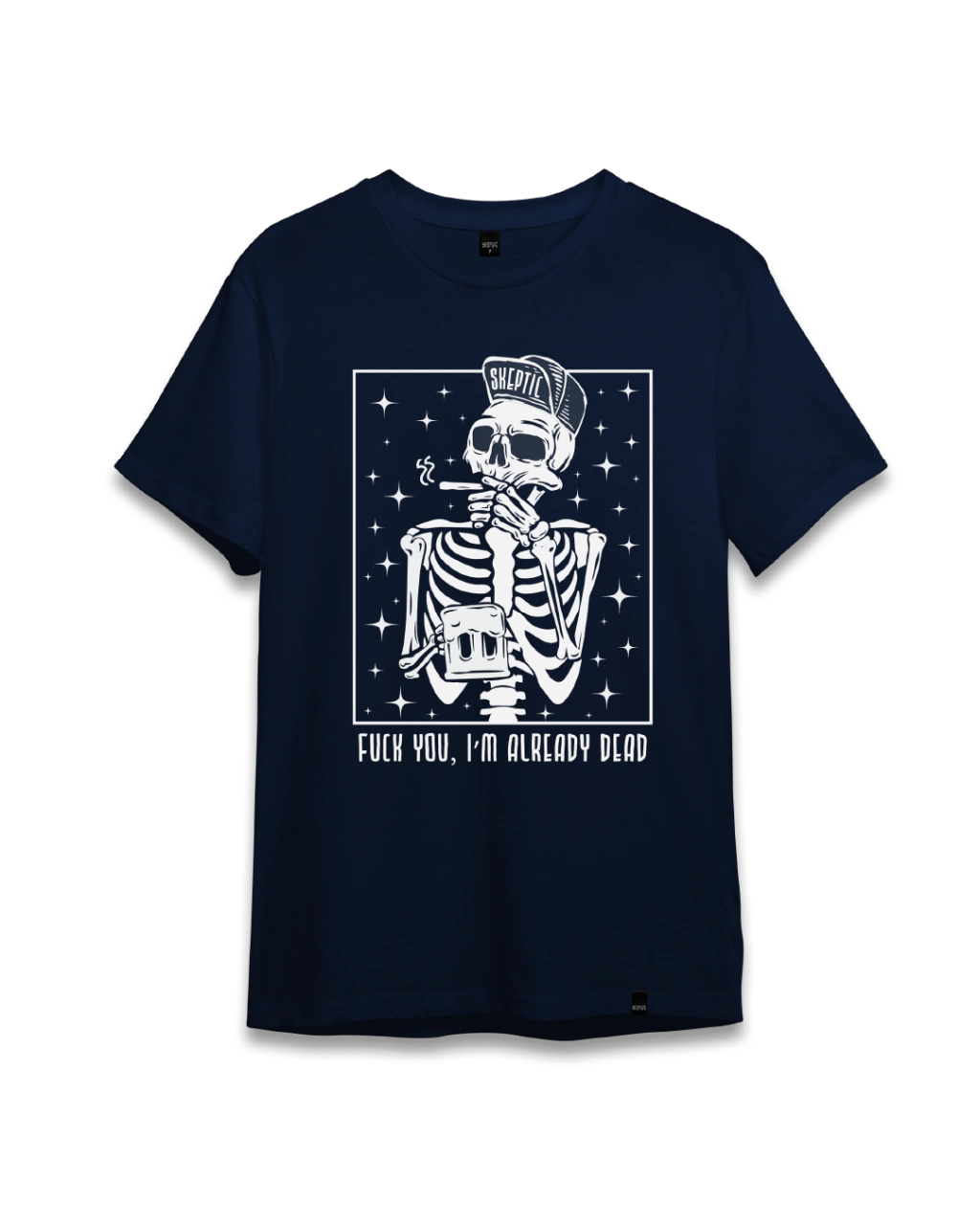 Camiseta I'm Already Dead Azul (GG, Azul)