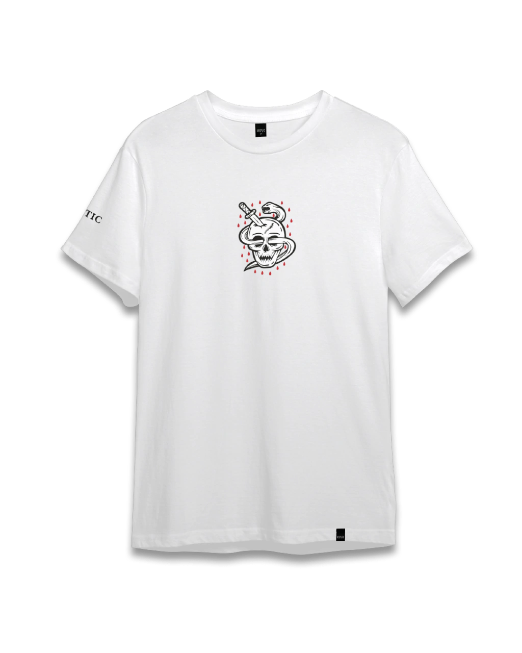 Camiseta Beautiful Dead Branca (P, Branco)