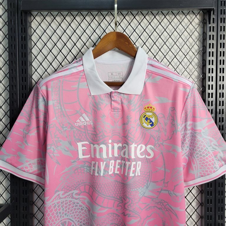 Camisa Real Madrid Y3 Edition Pink 22/23 Masculina