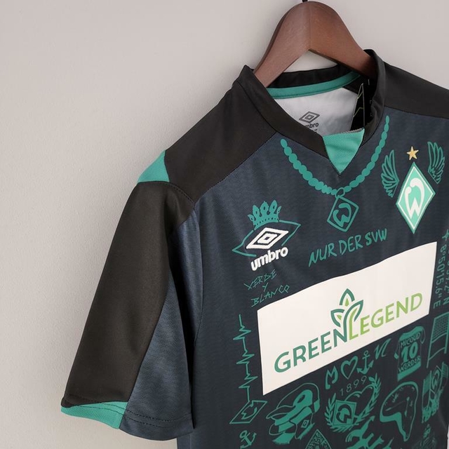 Camisa Werder Bremen Tattoo Version 22 23 Masculina