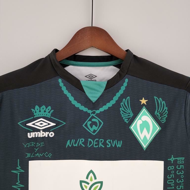 Camisa Werder Bremen Tattoo Version 22 23 Masculina
