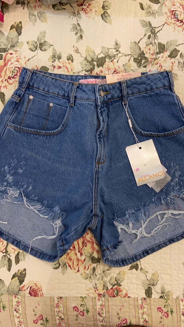 Shorts Destroyed Alcance Jeans - Las Divas Boutique