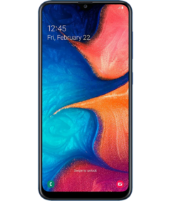 Samsung Galaxy A20 32GB Azul - FUNCIONAL 1