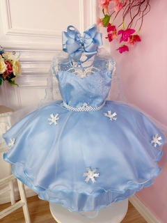 Fantasia Vestido Frozen, Elza