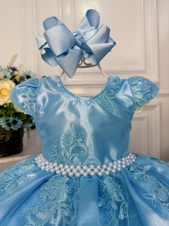 Vestido Infantil Princesa Realeza de Luxo