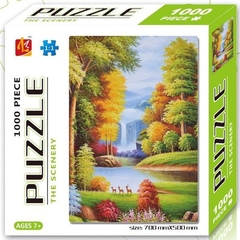 LL10004 Rompecabezas Puzzle Hao Xiang 1000 Piezas En El Bosque.