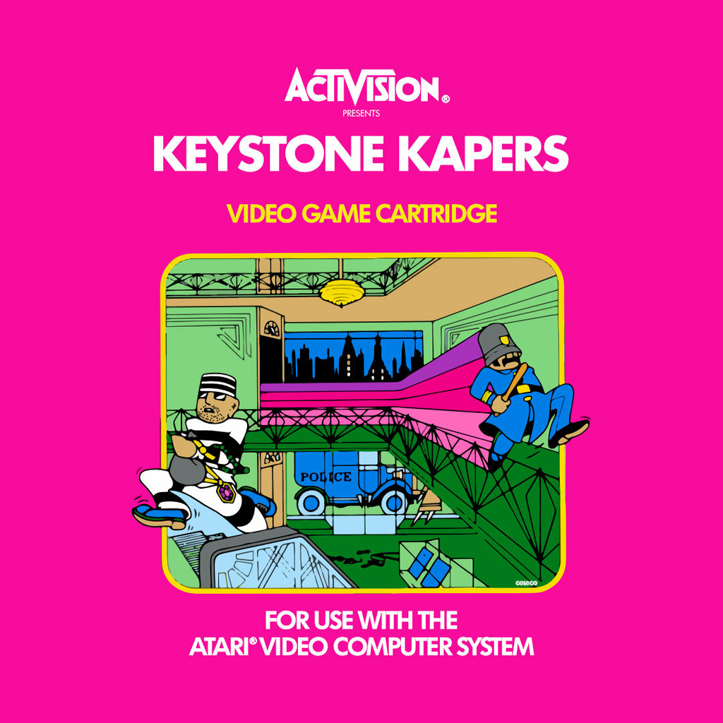 Camiseta Keystone Kapers Atari Activision Retro Games