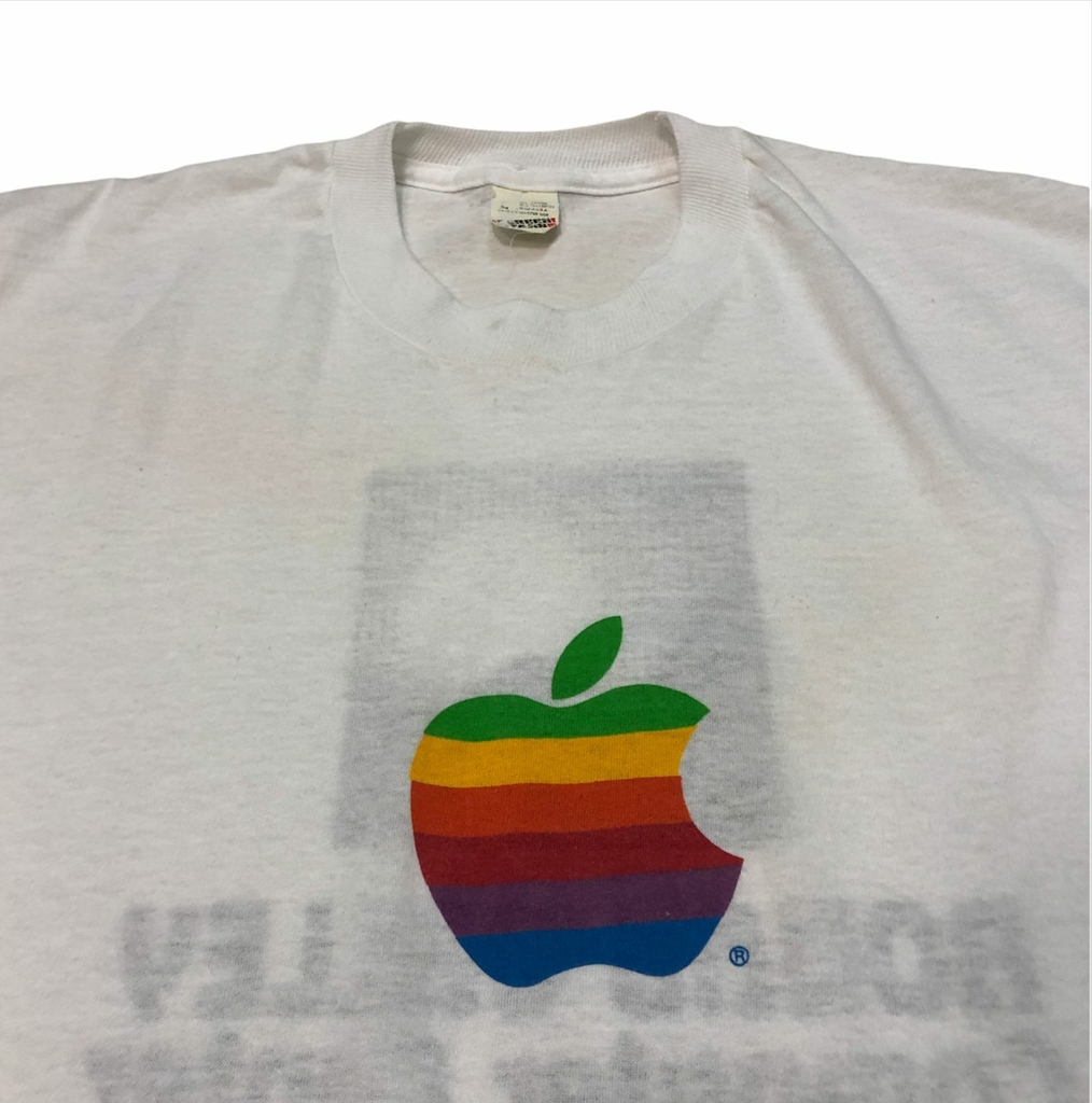 apple t shirt vintage