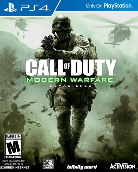 CALL OF DUTY MODERN WARFARE REMASTERED PS4 PRIMARIA