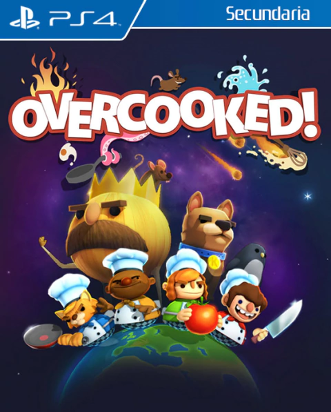 OVERCOOKED PS4 SECUNDARIA