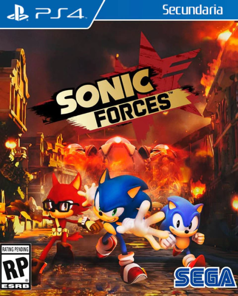 SONIC FORCES PS4 SECUNDARIA