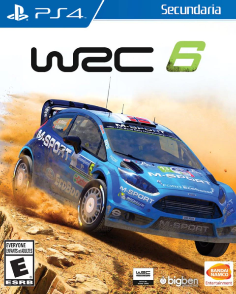 WRC 6 PS4 SECUNDARIA
