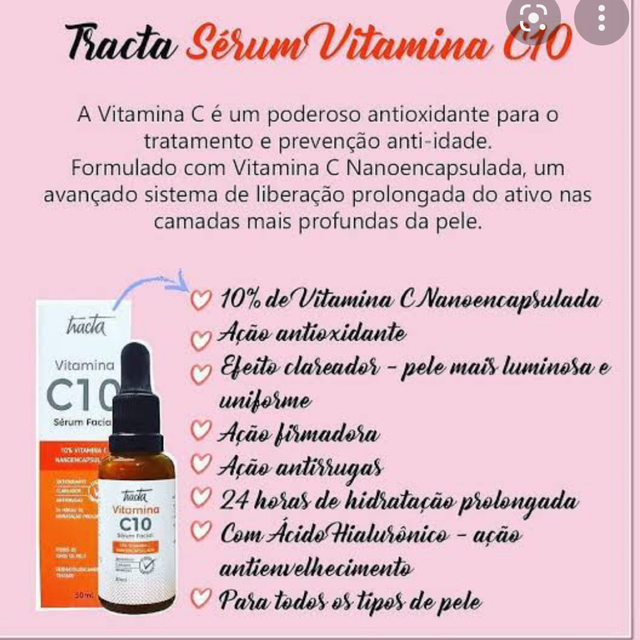 Sérum Antioxidante Tracta Vitamina C 10 - 30ml