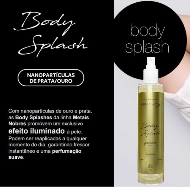 Body Splash Giovanna Baby Gold 260ml - Perfumaria da Ro