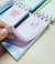 Mini Caderno de Anotações Folhas Lisas Coloridas 88fls - comprar online