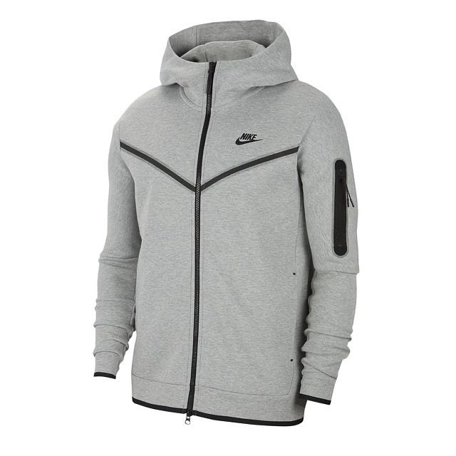 nike tech fleece cinza