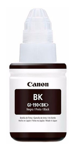 Tinta Original Canon G2100 G3100 G4100 Gi190bk 190