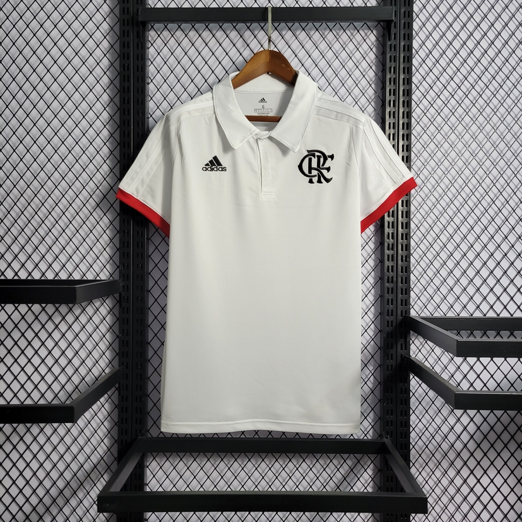 Camisa Flamengo Polo - White 2022 - Alves Imports