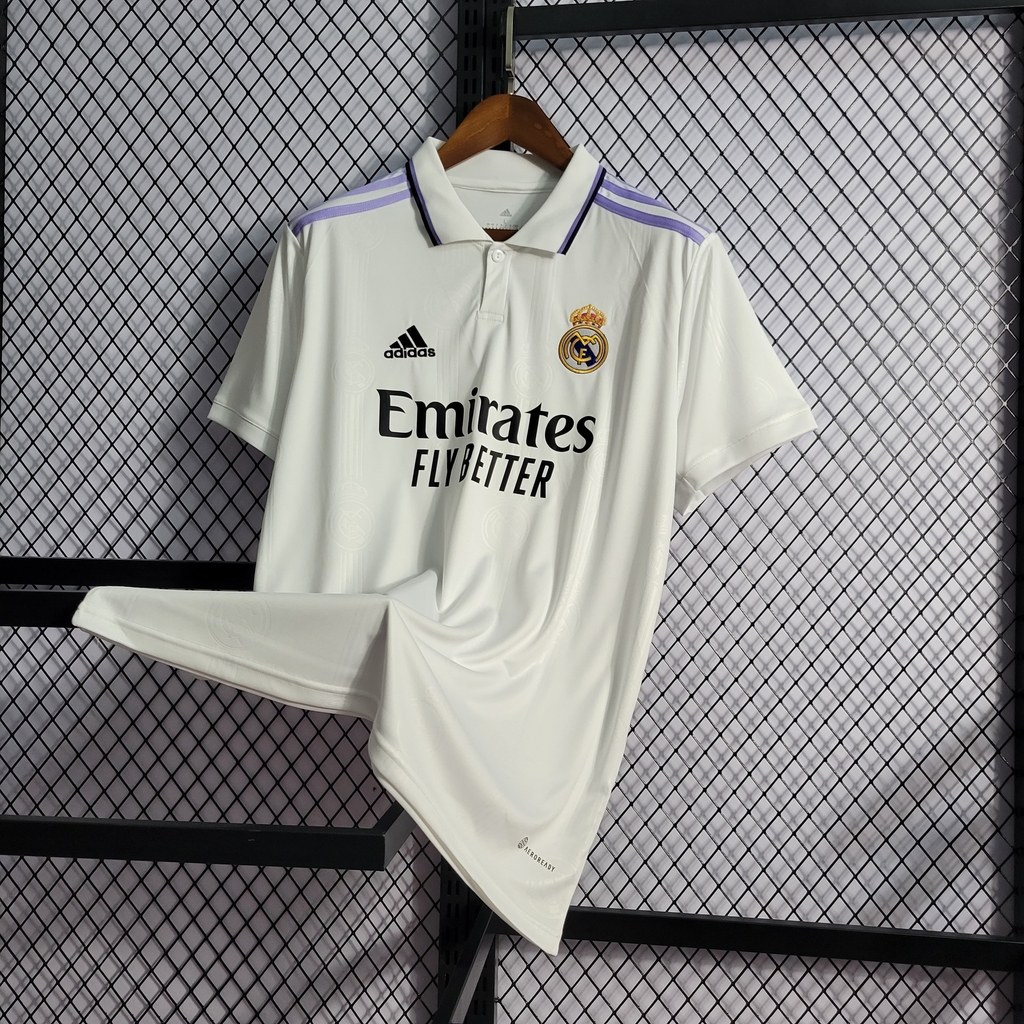 Camisa Real Madrid - Home 22/23 - Torcedor