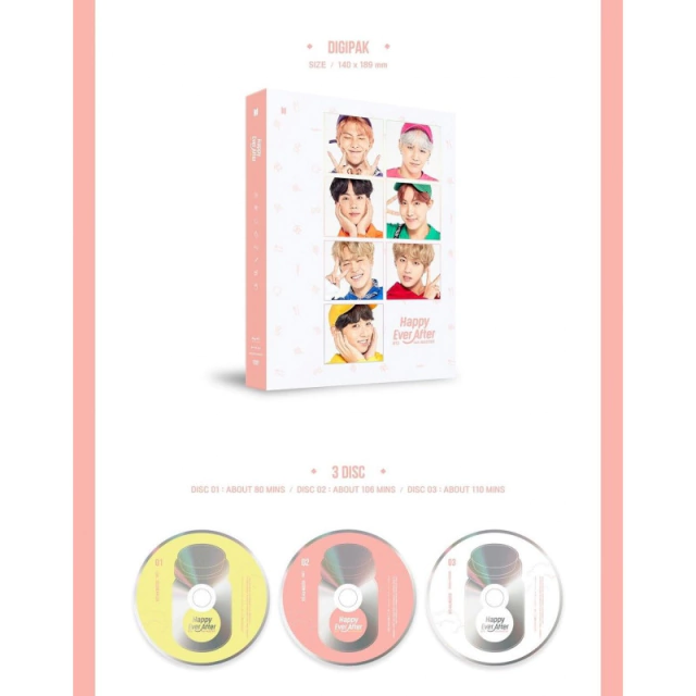 BTS Blu-ray 4th MUSTER Happy Ever After | www.dacute.com