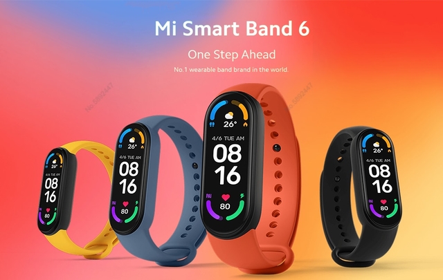 mi band 6 versão chinesa vs global