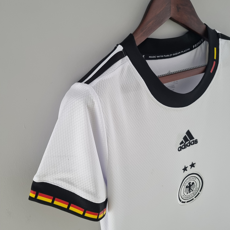 Camisa Alemanha - All White - 2022 - Adidas - Torcedor Feminino
