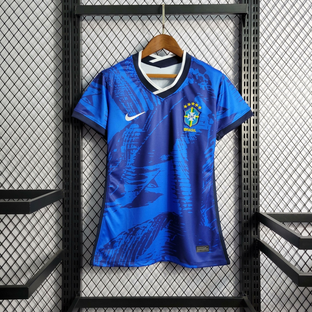 Camisa Brasil - Azul Especial - 2022/23 - Nike - Torcedor Feminino