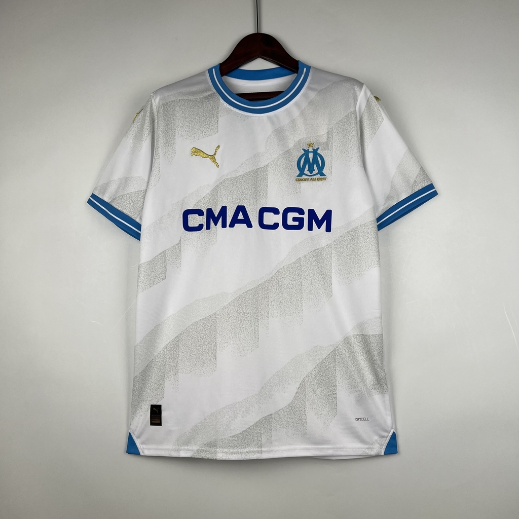 Camisa Olympique de Marseille Home 21/22 s/n° Torcedor Puma