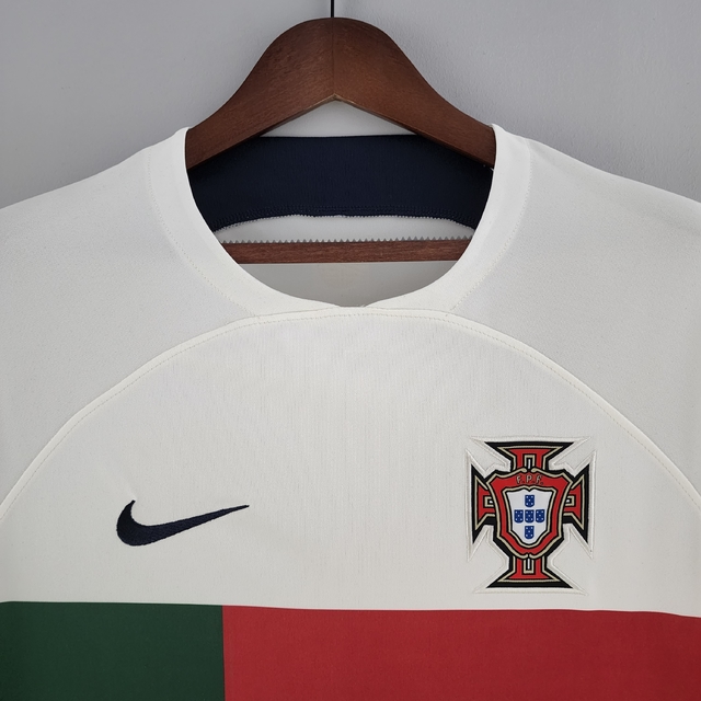 Camisa Seleção Portugal II 2223- Torcedor Masculina - Branca