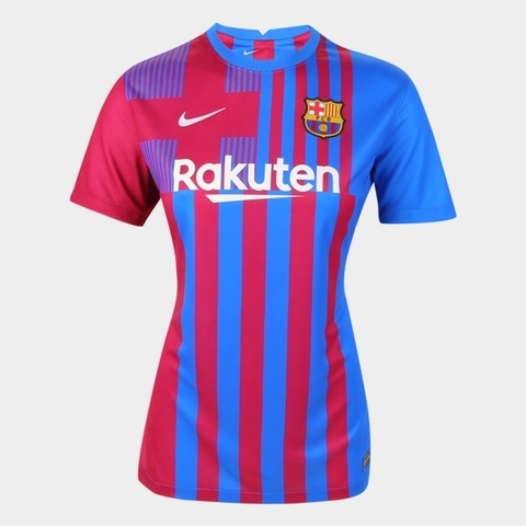Camisa Barcelona Treino 21/22 Torcedor Nike Masculina - Preta