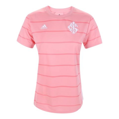 Camisa Internacional Outubro Rosa 2021 Adidas Feminina - Rosa