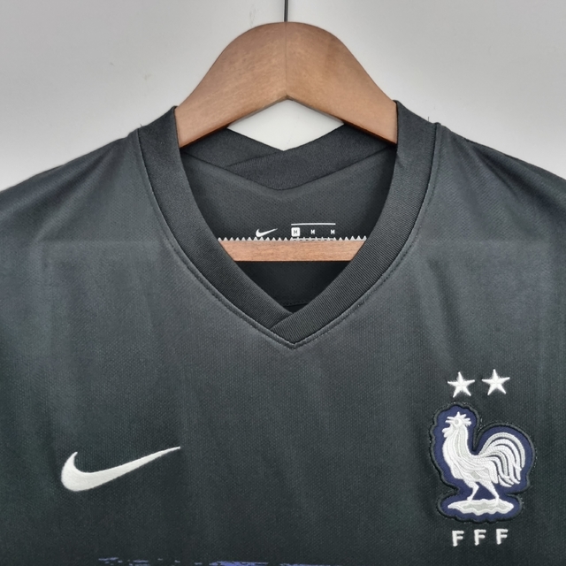 Camisa França Treino 2022 - Preta