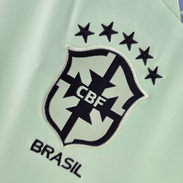 Camisa Brasil 2022 Treino - Verde Claro