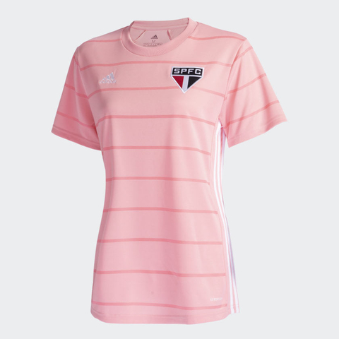 Camisa São Paulo Feminina Adidas I 2019/20 DZ5633 | thepadoctor.com