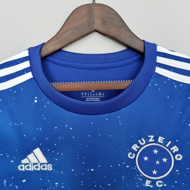 Camisa Cruzeiro I 22/23 Torcedor Feminino - Azul