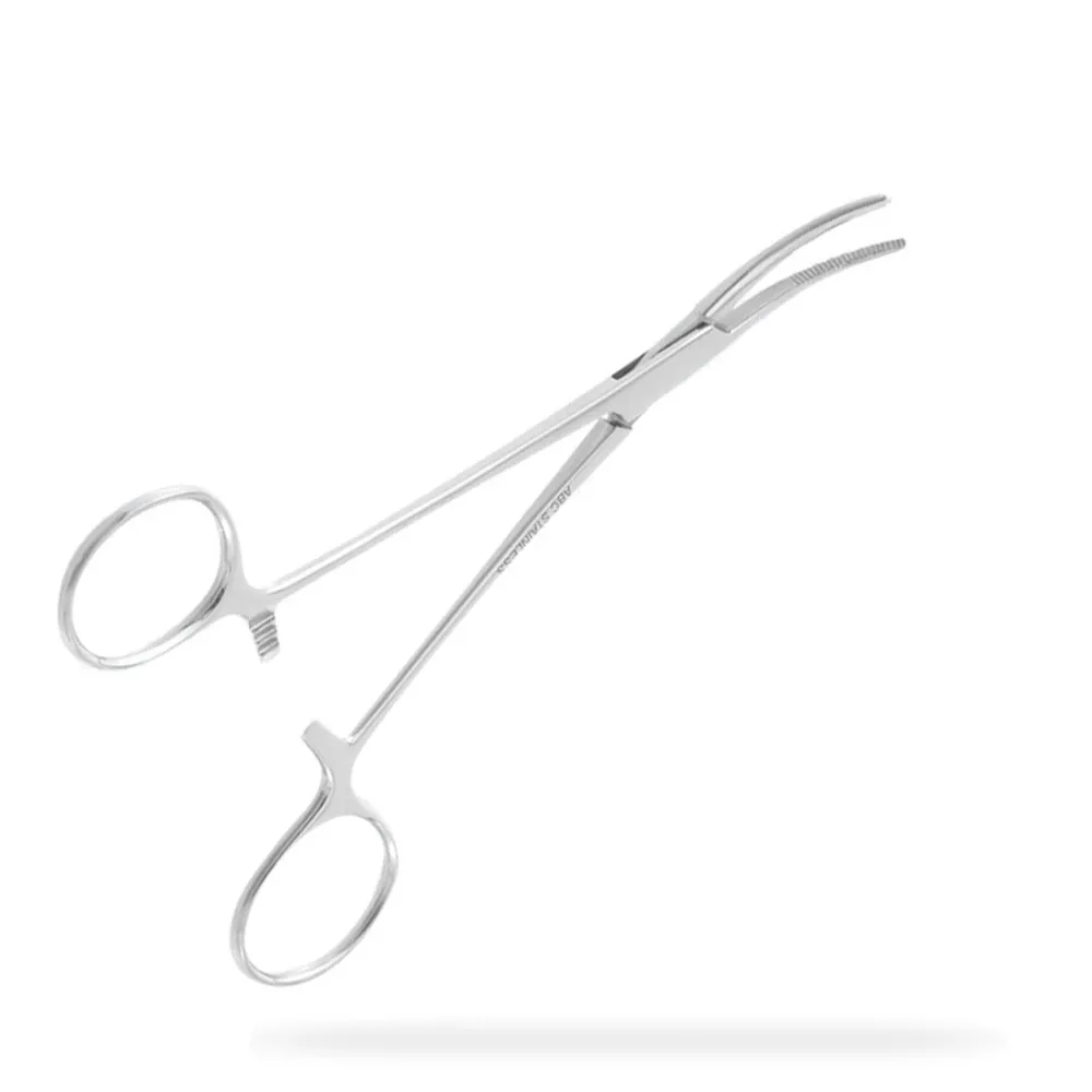 Pinça Kelly Curva 16cm Hemostática ABC