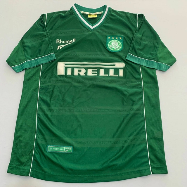 Palmeiras Fora camisa de futebol 2001 - 2002