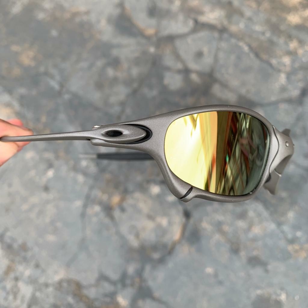 Oakley Juliet X Metal Titanium Gold Iridium Sunglasses