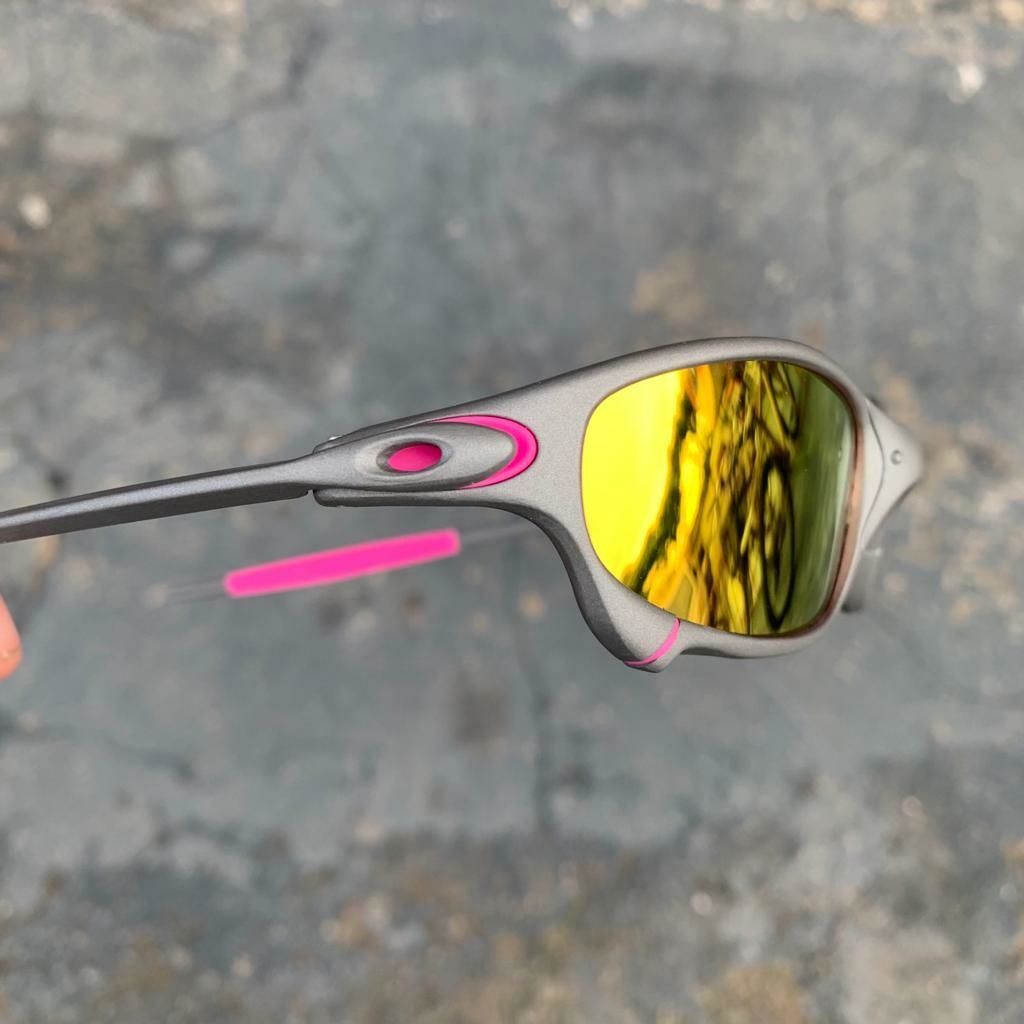 Óculos Juliet Plasma Lentes Pink Prizm - Tribo Pratas