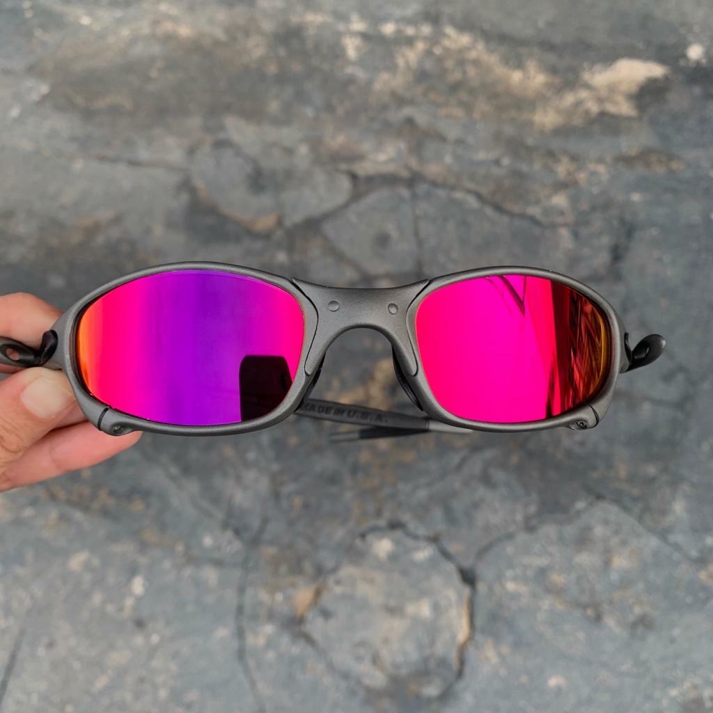 Óculos Juliet X-Metal Lentes Pink - Tribo Pratas