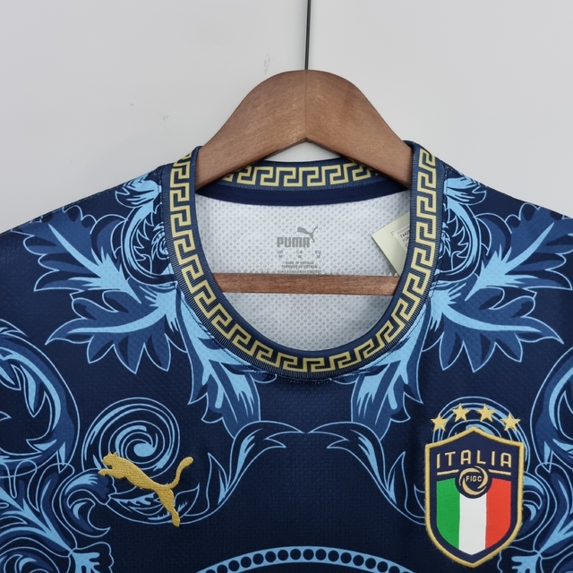 Camisa da Seleção da Itália x Versace Puma 2022