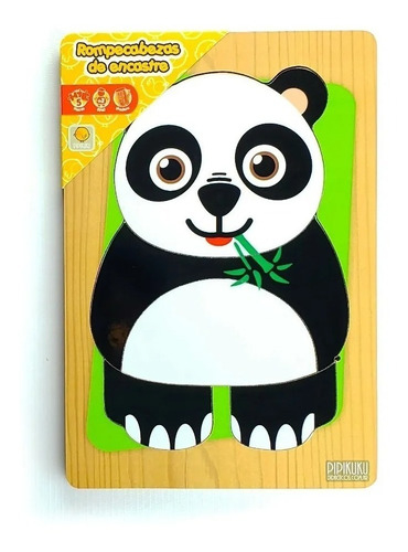 Puzzle De Madera De Animales - Intelikids Perú