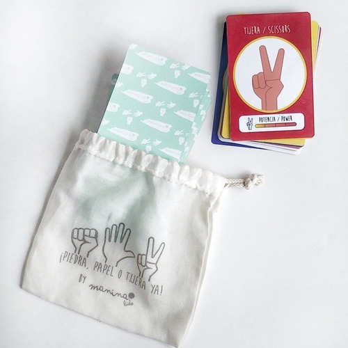 Juego Cartas ¡ Piedra, Papel O Tijera Ya ! Infantil Niños