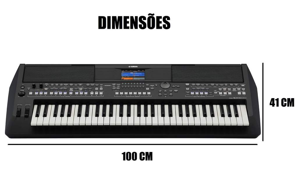 Teclado Yamaha Yamaha PSR-SX600 Profissional