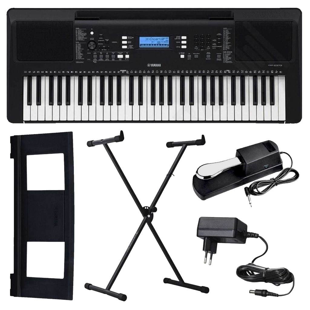 Teclado Musical Yamaha PSR-F52 com Suporte - Super Sonora