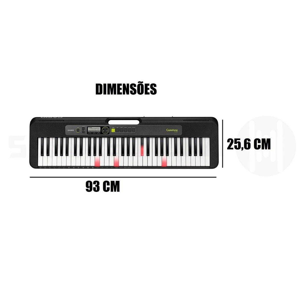 Teclado Infantil Casio Casiotone Sa 81 Preto Sem Fonte